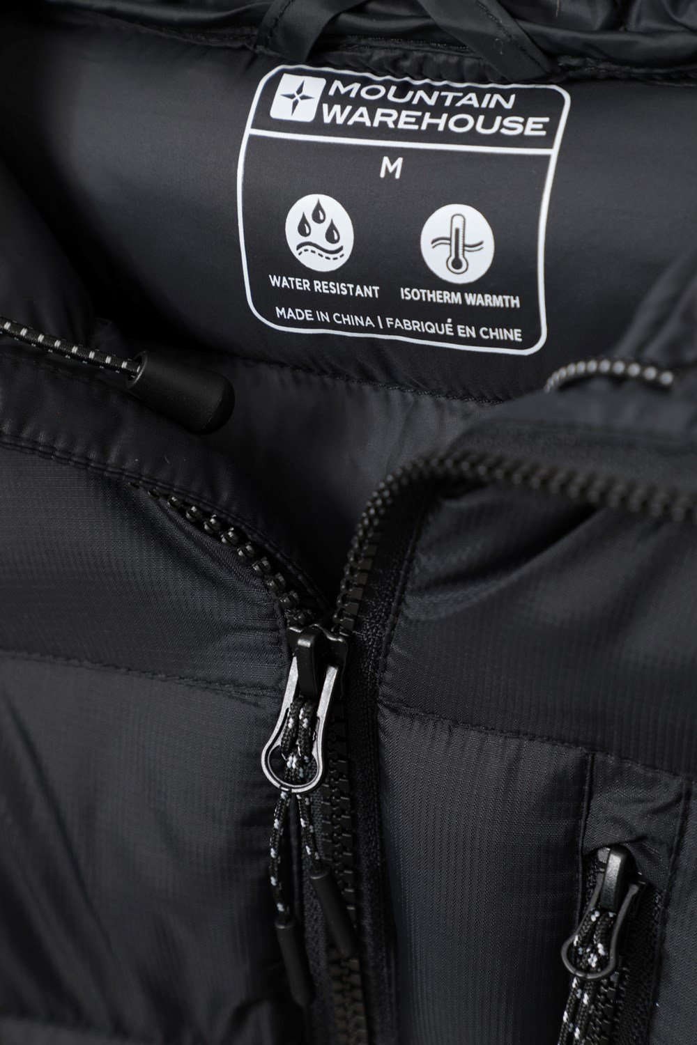 Mountain Warehouse Mens Padded Winter Jacket Water-resistant Lightweight Coat - Picture 38 of 58