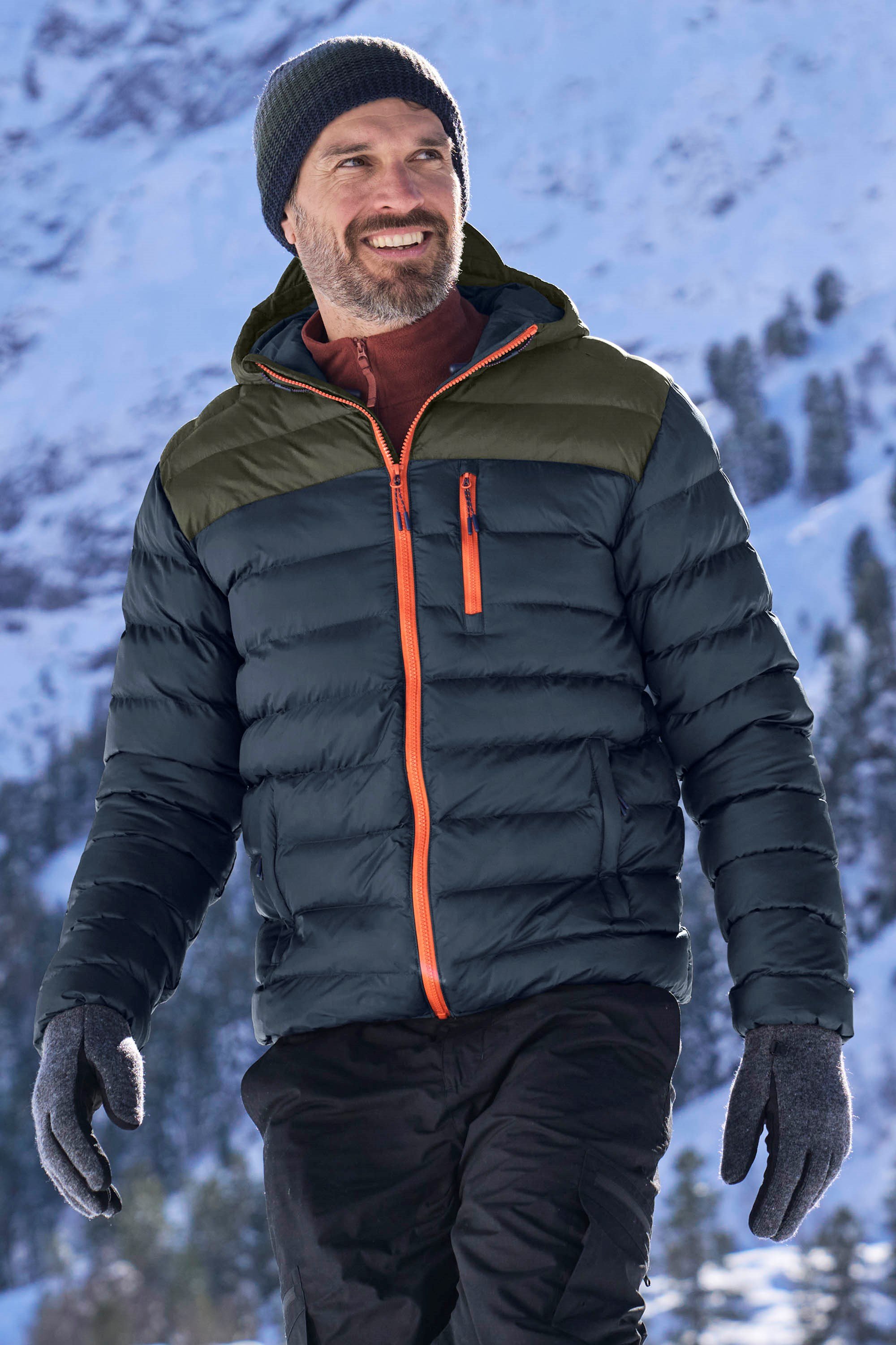 Link mens padded jacket online