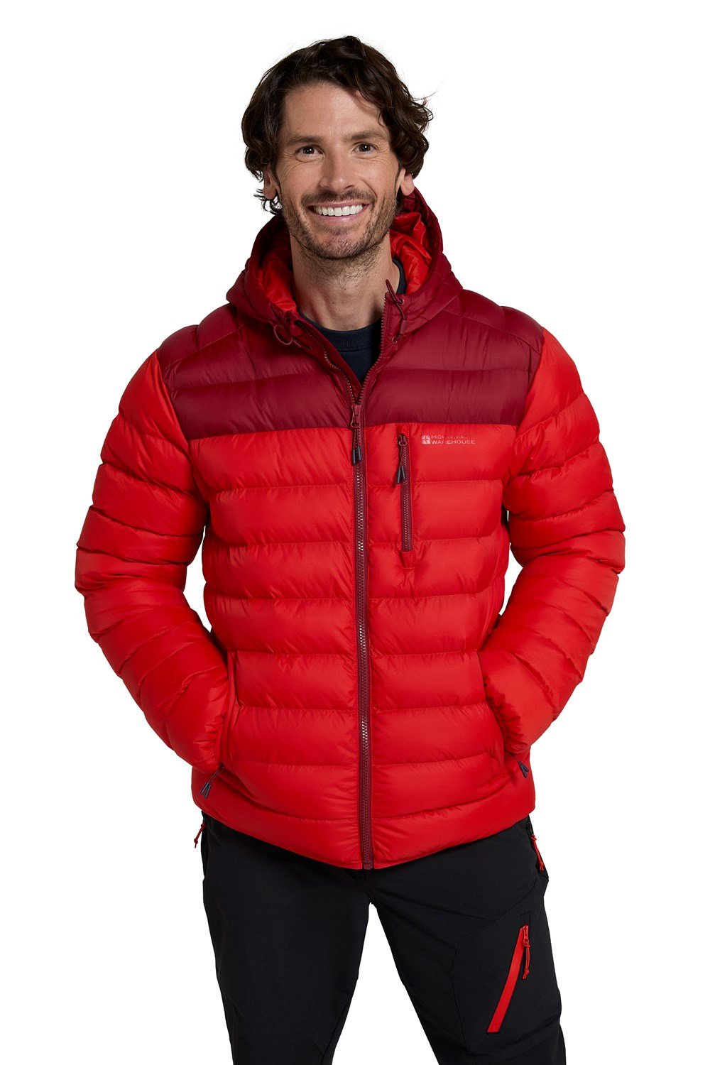 Mountain Warehouse Mens Padded Winter Jacket Water-resistant Lightweight Coat - Picture 58 of 58