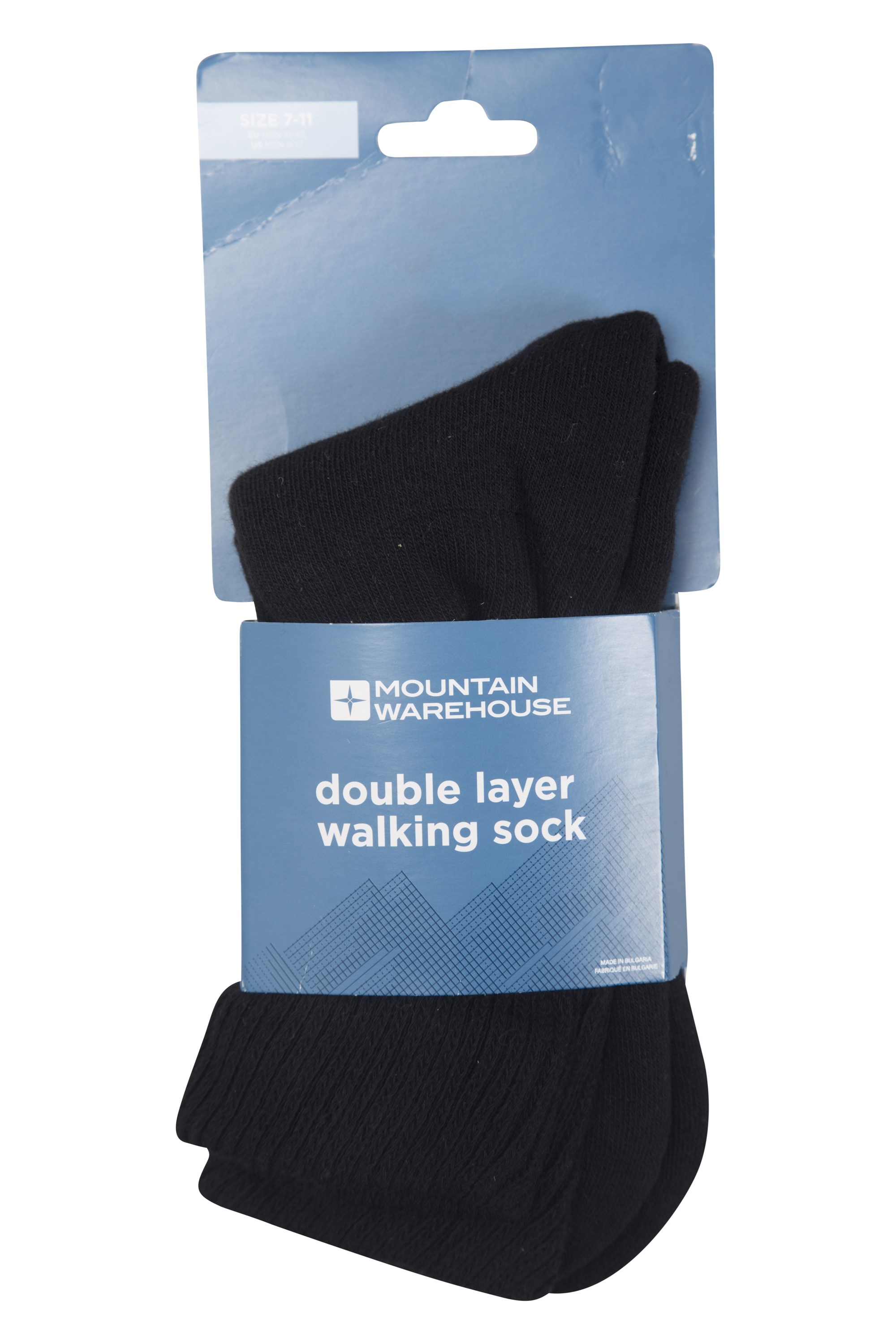 Mountain Warehouse Double Layer Walking Socks Black