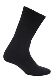Double Layer Anti-Chafe Hiking Socks Black