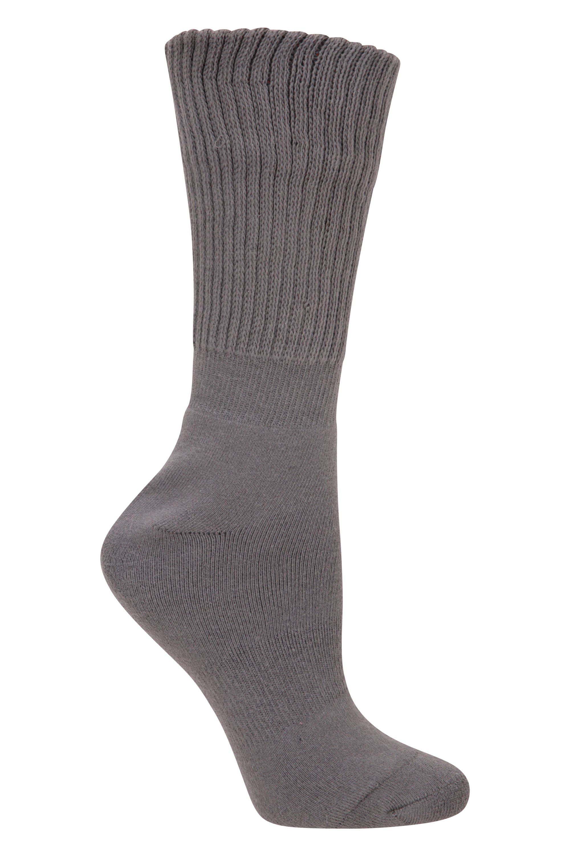 Double Layer Anti-Chafe Walking Socks - Grey