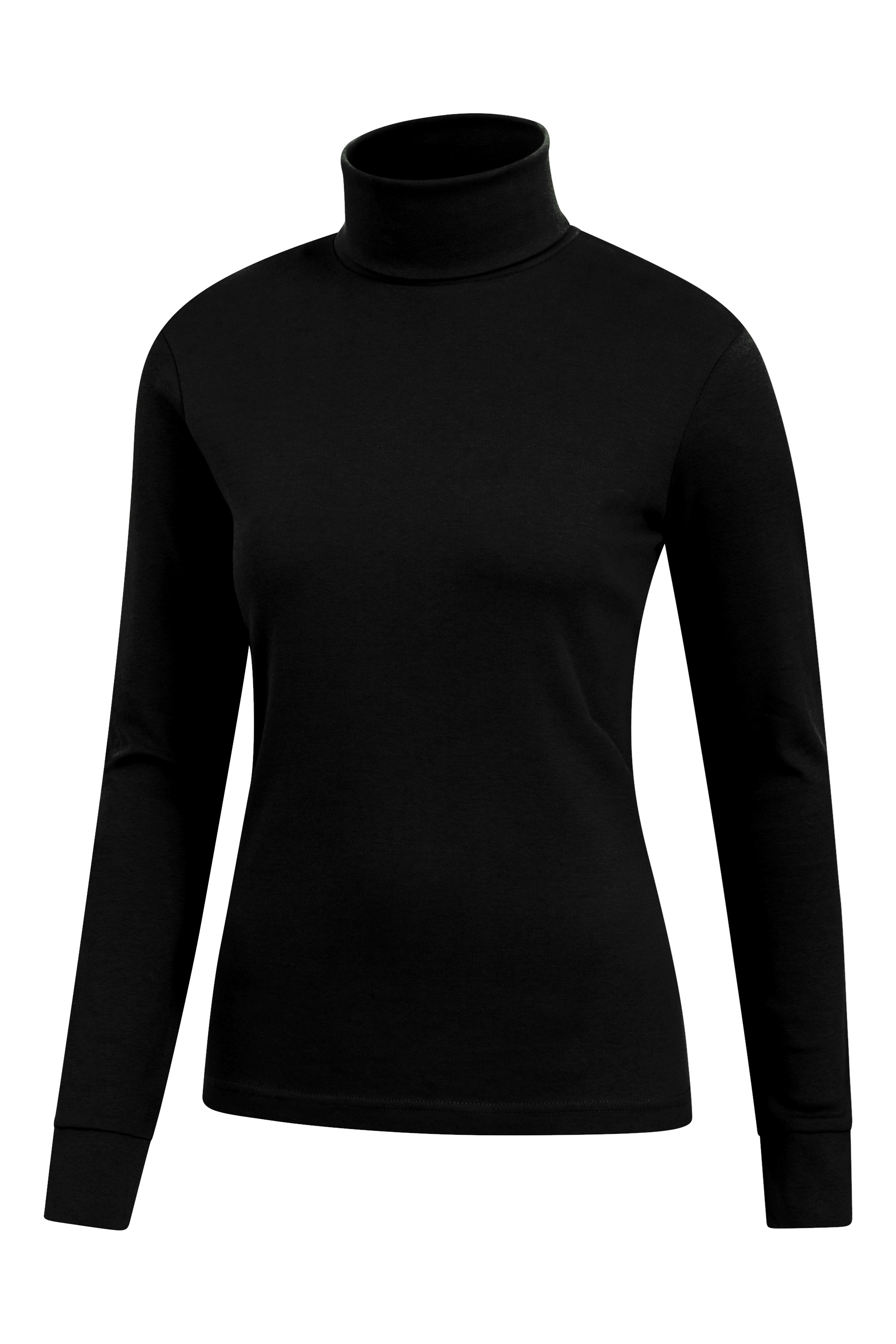 Meribel Womens Cotton Roll Neck Top Mountain Warehouse GB