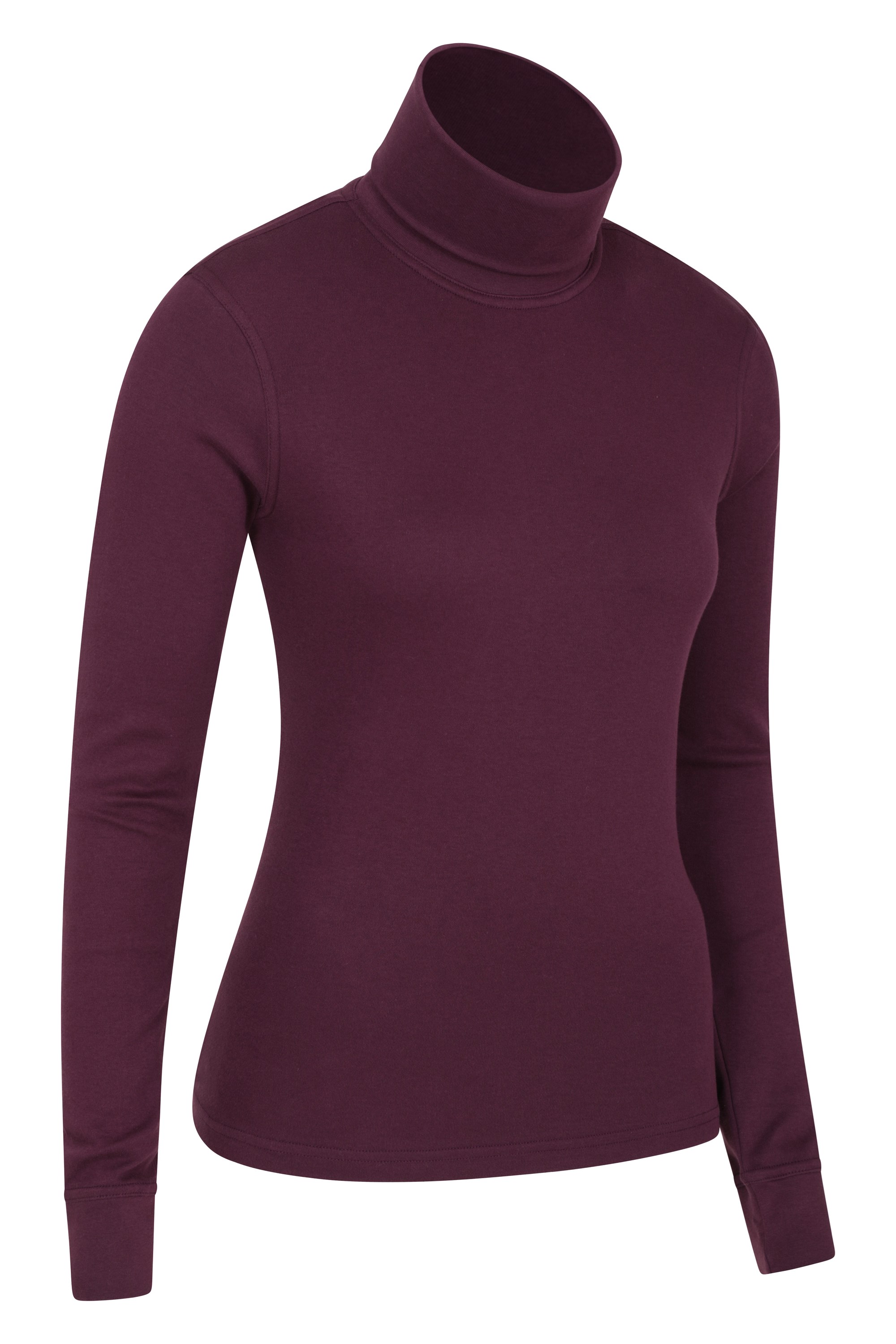 thermal polo neck womens