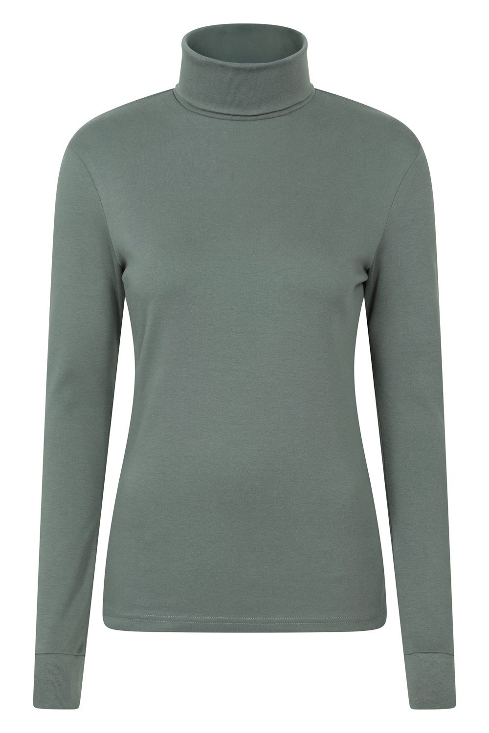 Mountain Warehouse Womens Meribel Roll Neck Top Ladies Cotton Breathable Sweater - Picture 17 of 88