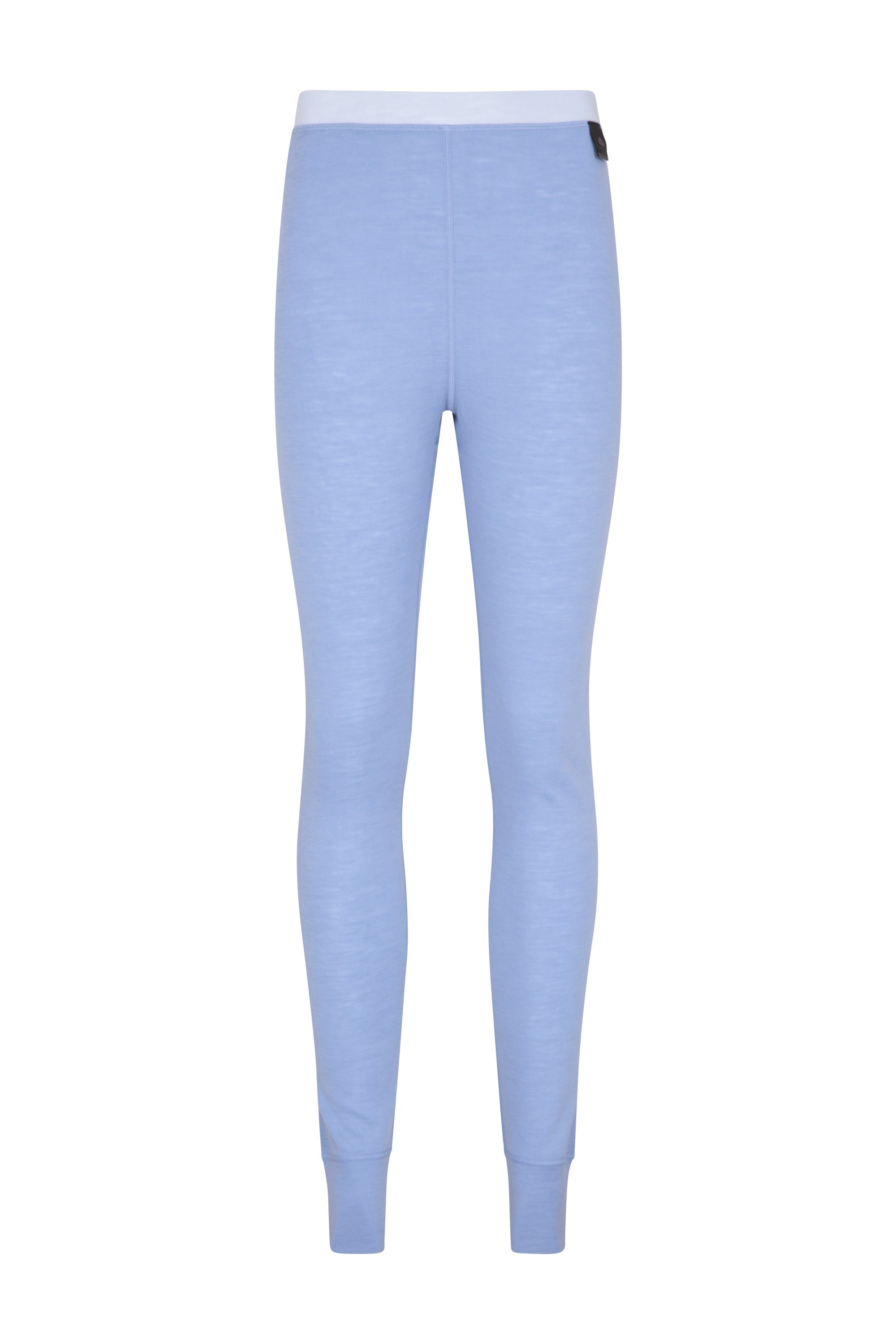 Pantalon femmes en mérinos -base layer - Bleu