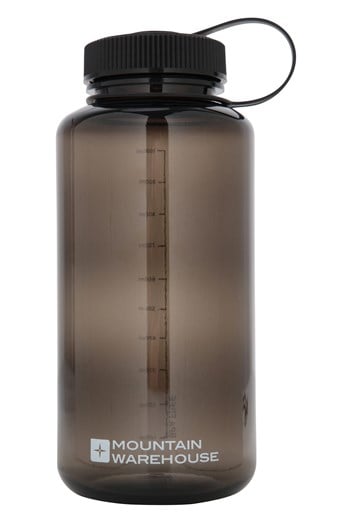 BPA Free Plastic Water Bottle - 1 Litre Black