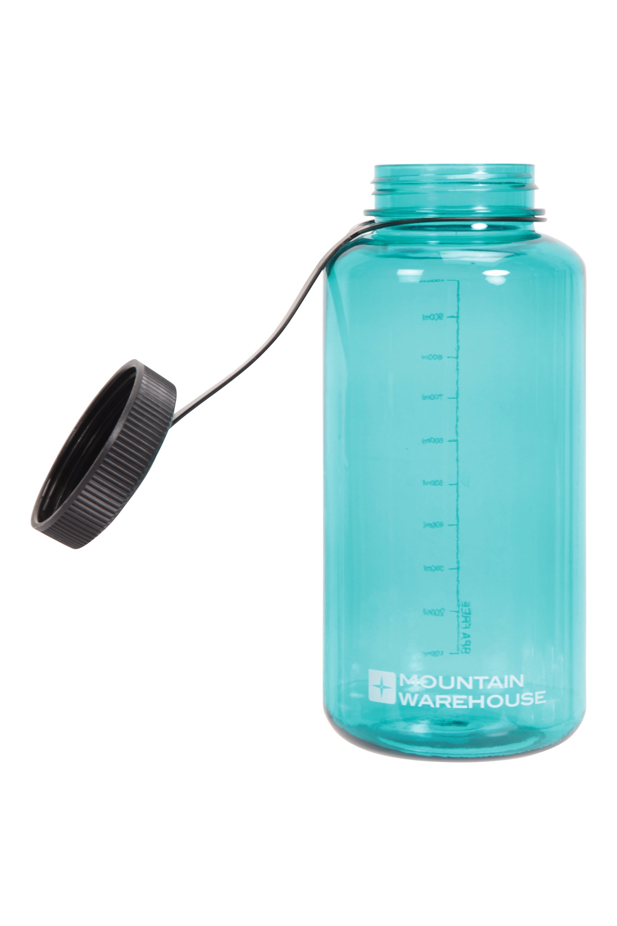 1 L Mountain Warehouse Unisex Privo di BPA bottiglie di plastica flessibile con design pieghevole 
