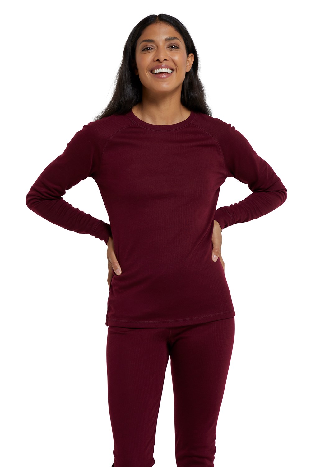 Mountain Warehouse Womens Talus Baselayer Top Long Sleeve Ladies Thermal Sweater - Picture 23 of 74