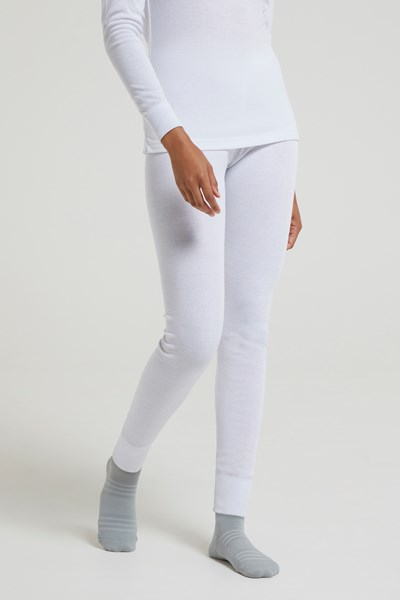 Talus Womens Base Layer Pants - White