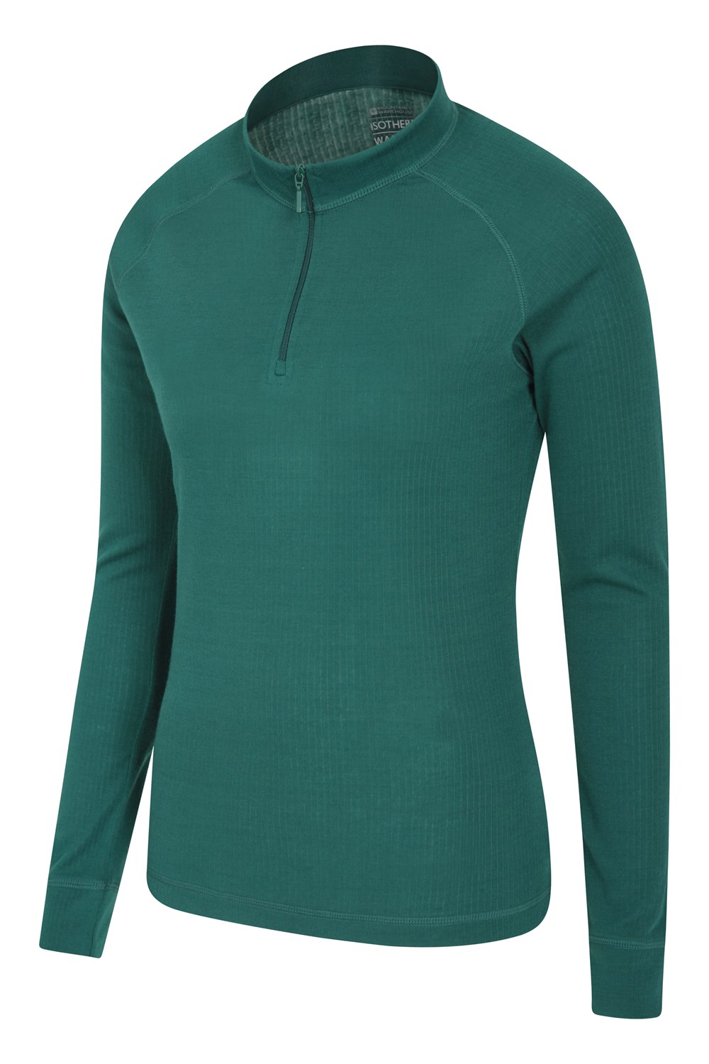 Mountain Warehouse Womens Long Sleeved Zip Neck Top Base Layer ...