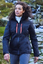 Rainforest Extreme Waterproof Womens Jacket Jet Black