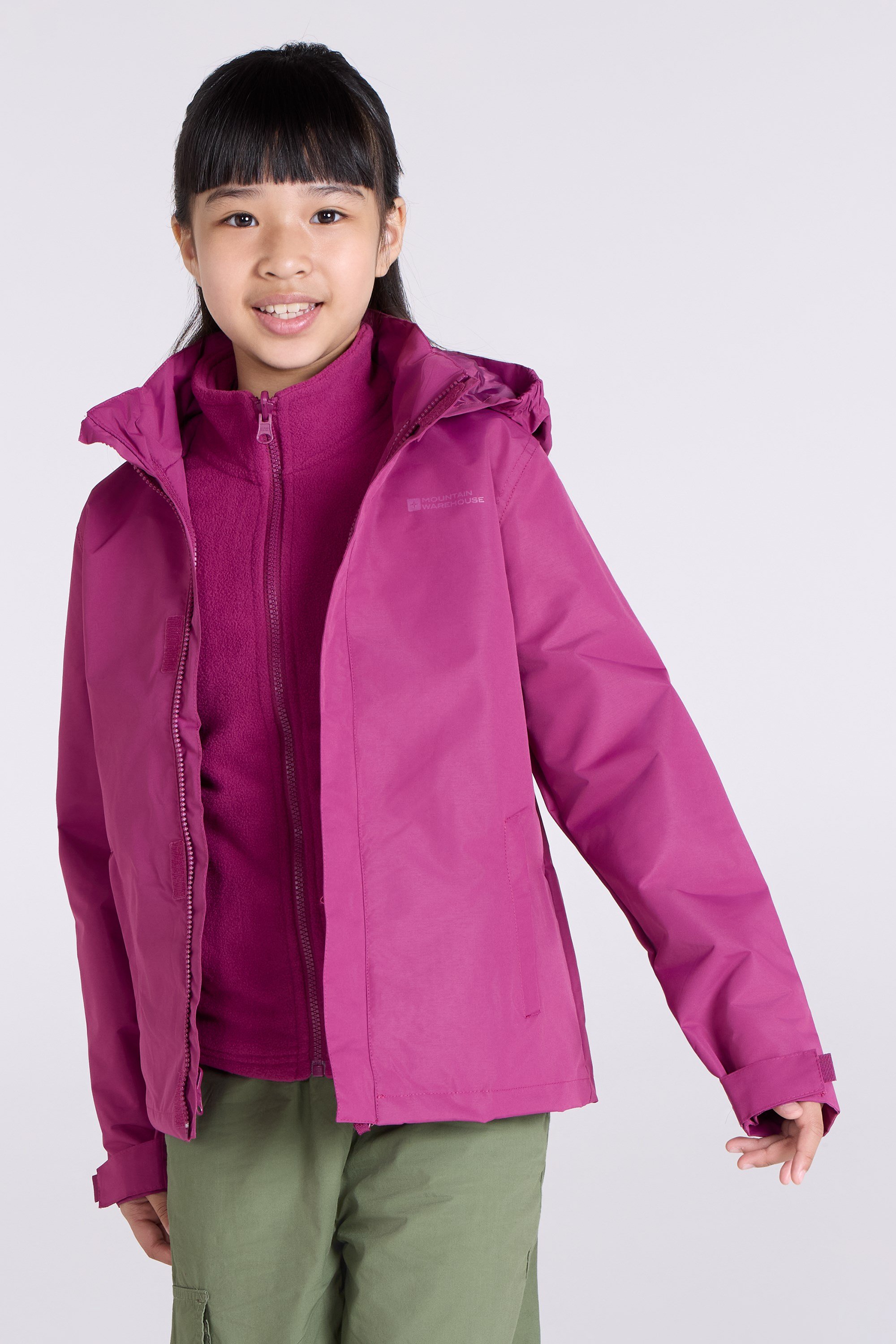 Fell Kids Water-Resistant 3 In 1 Jacket | Mountain Warehouse CA