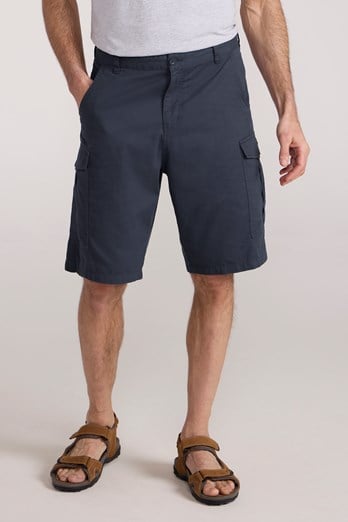 Lakeside Mens Cargo Shorts Navy