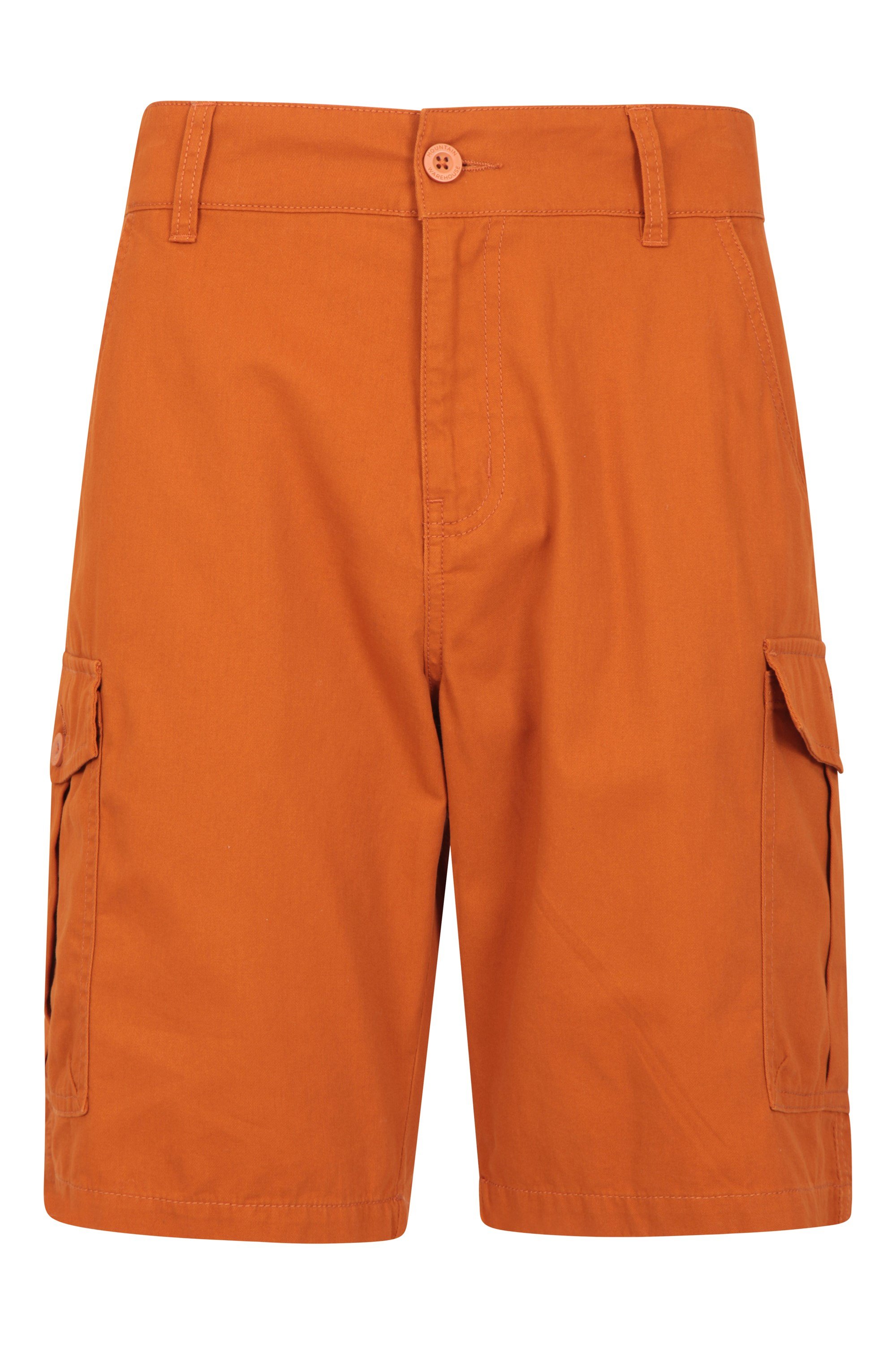 Lakeside Mens Cargo Shorts - Orange