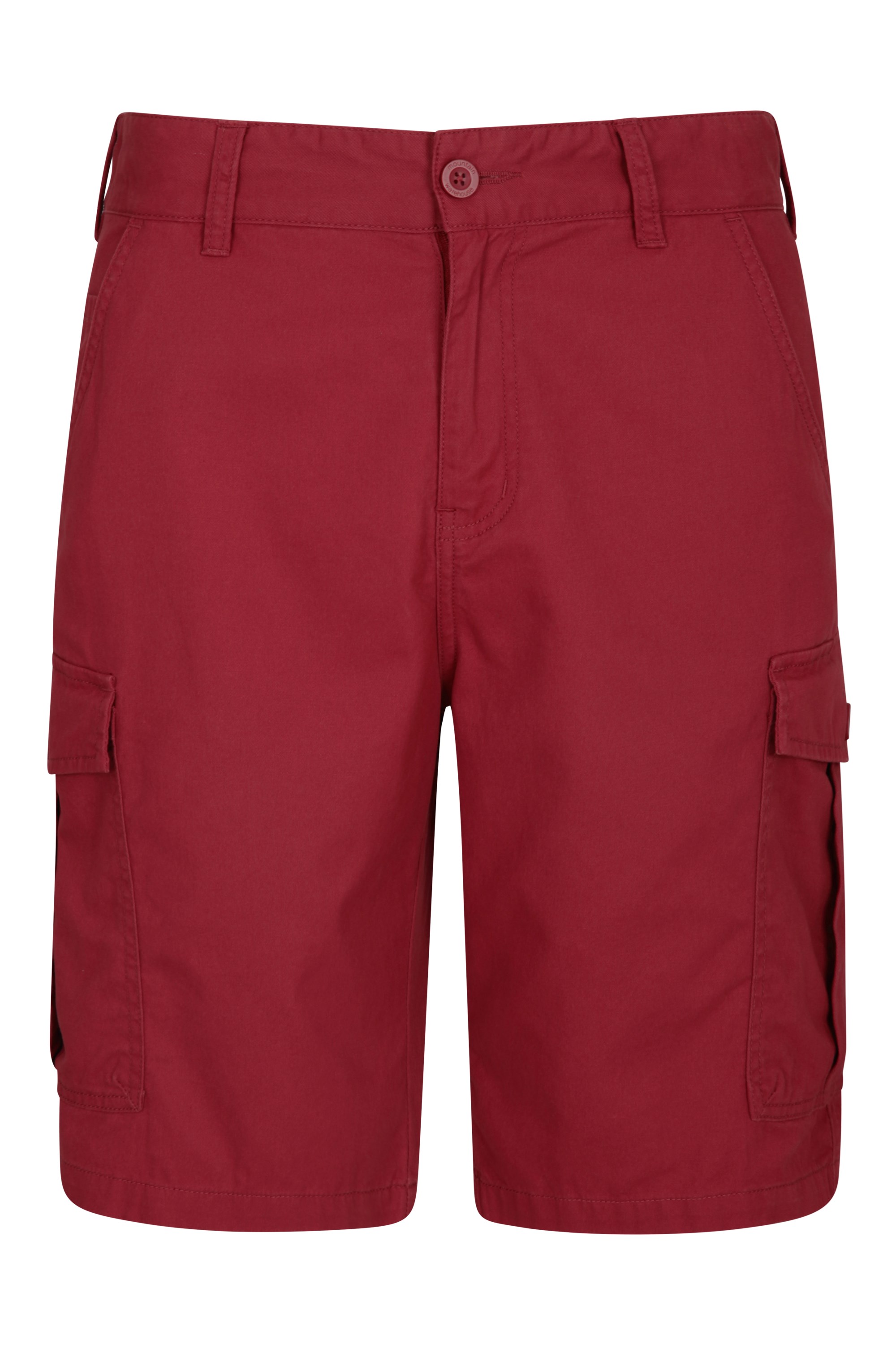 Lakeside Mens Cargo Shorts - Red
