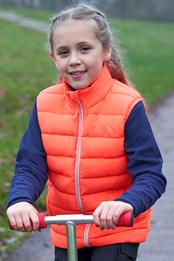 Rocko Kids Padded Gilet Coral