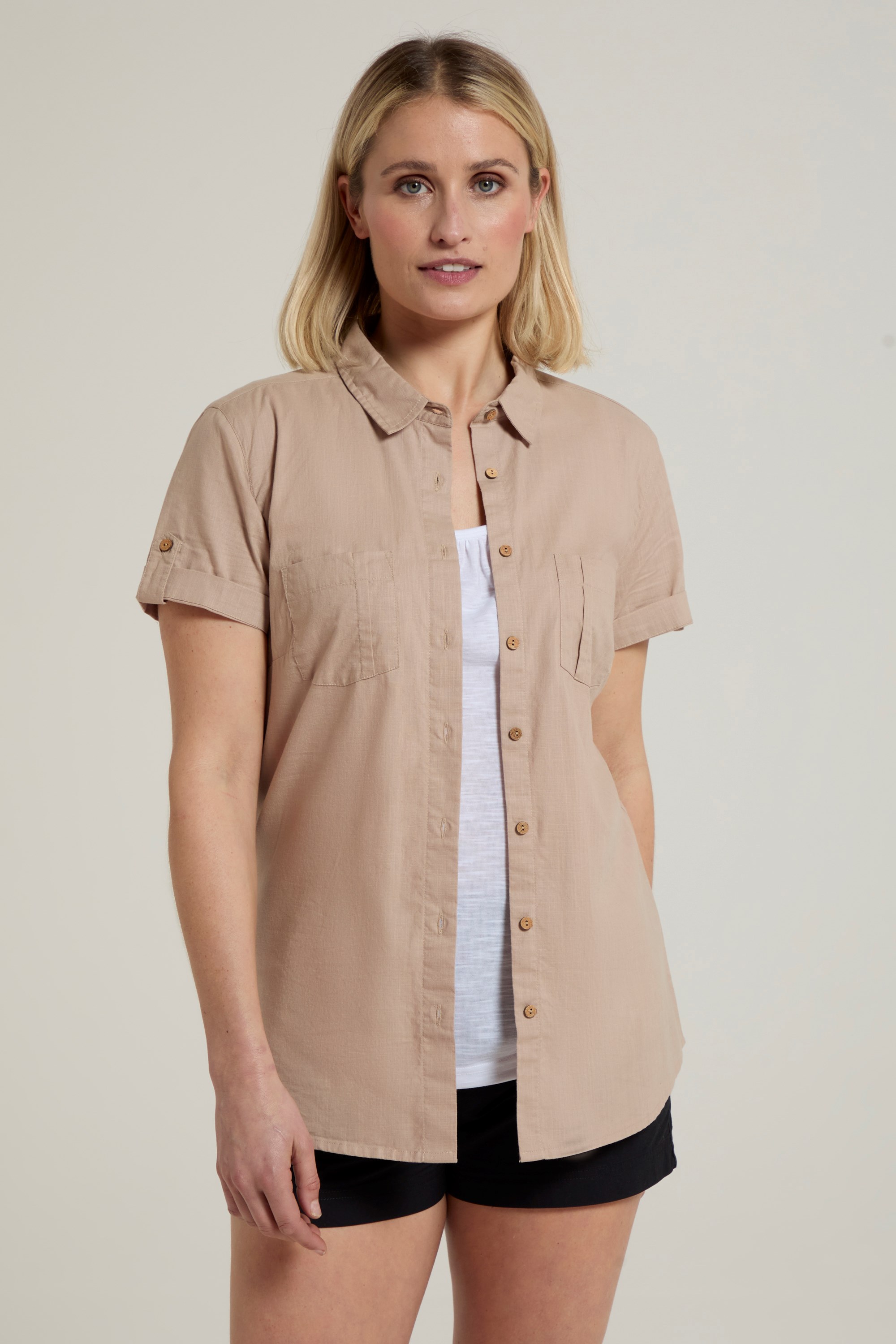 Coconut Short Sleeve Womens Shirt