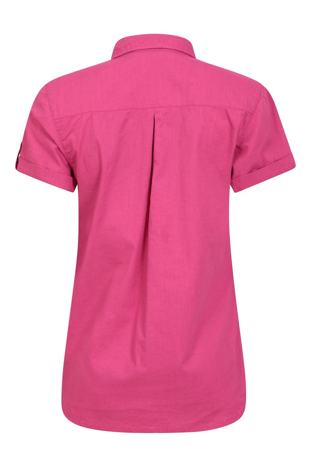 Mountain Warehouse Coconut Ladies Shirt 100% Cotton Short Sleeve Zipped Pocket - Picture 27 of 66