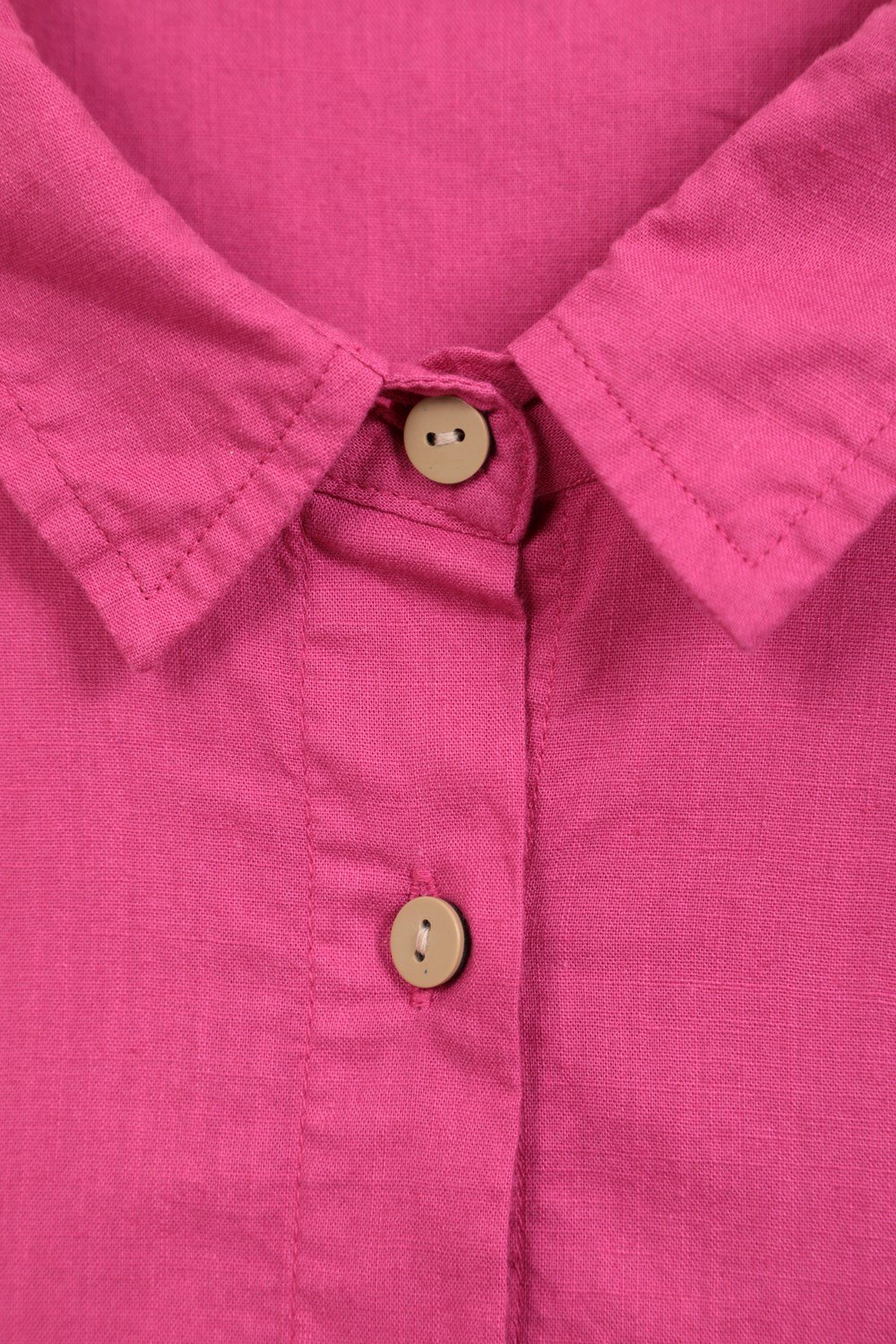 Mountain Warehouse Coconut Ladies Shirt 100% Cotton Short Sleeve Zipped Pocket - Picture 29 of 66