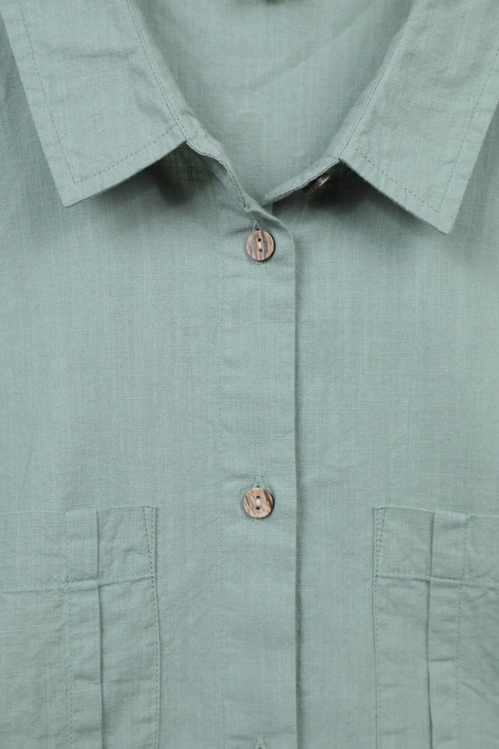 Mountain Warehouse Coconut Ladies Shirt 100% Cotton Short Sleeve Zipped Pocket - Picture 54 of 66