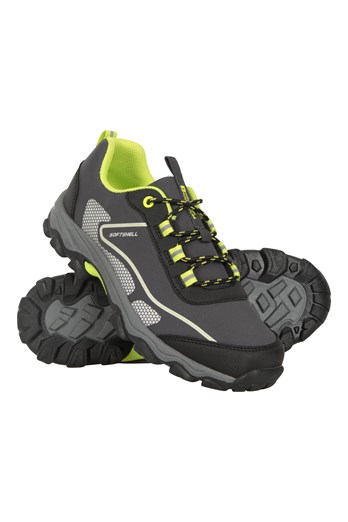 Softshell Kids Shoes  Lime