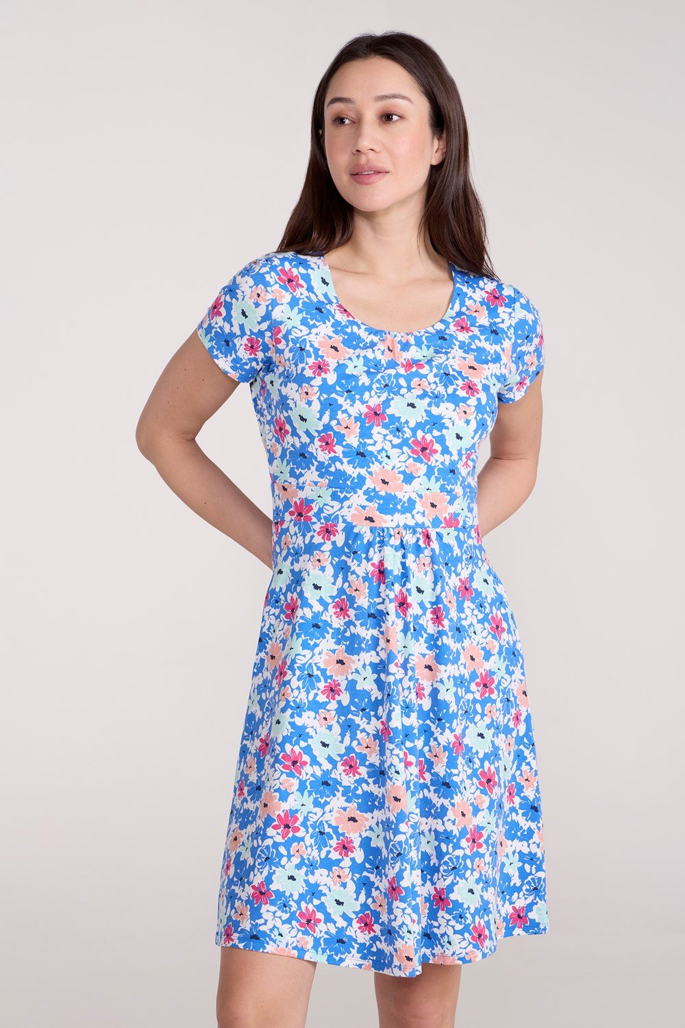 Mountain Warehouse Womens Orchid Patterned UV Dress UPF50 Summer Holiday Dress
