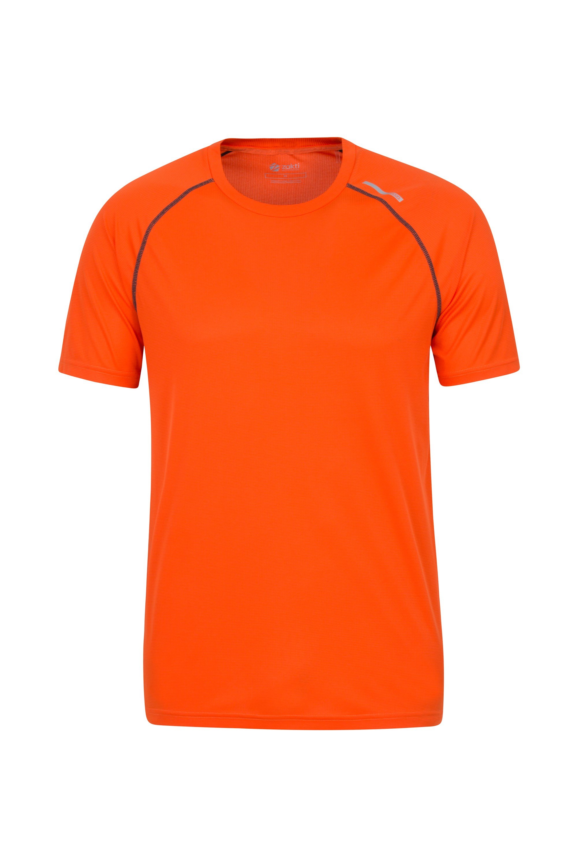 Mountain Warehouse Aero Mens Short Sleeve Top Orange