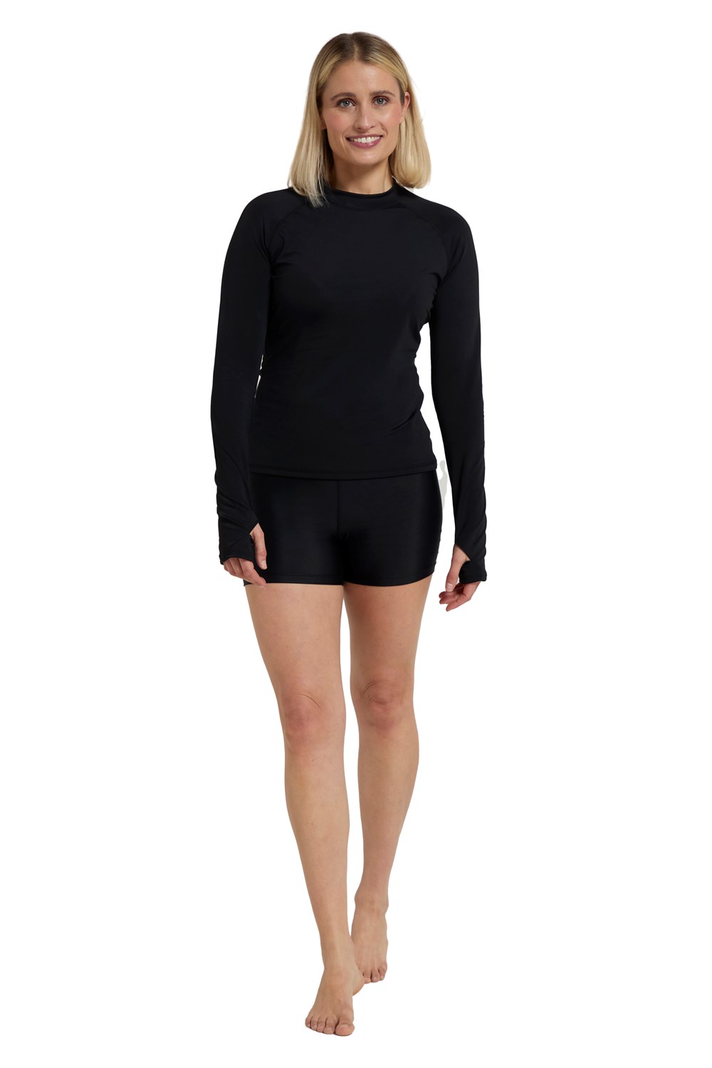 Mountain Warehouse Womens Long Sleeve Rash Vest Ladies Sun Protection Swim Top - Picture 24 of 41