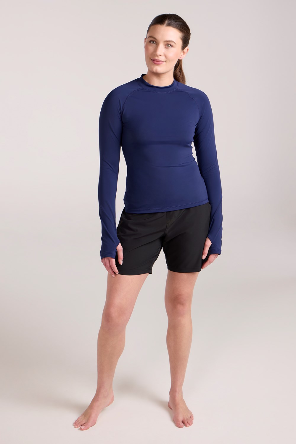Mountain Warehouse Womens Long Sleeve Rash Vest Ladies Sun Protection Swim Top - Picture 37 of 41