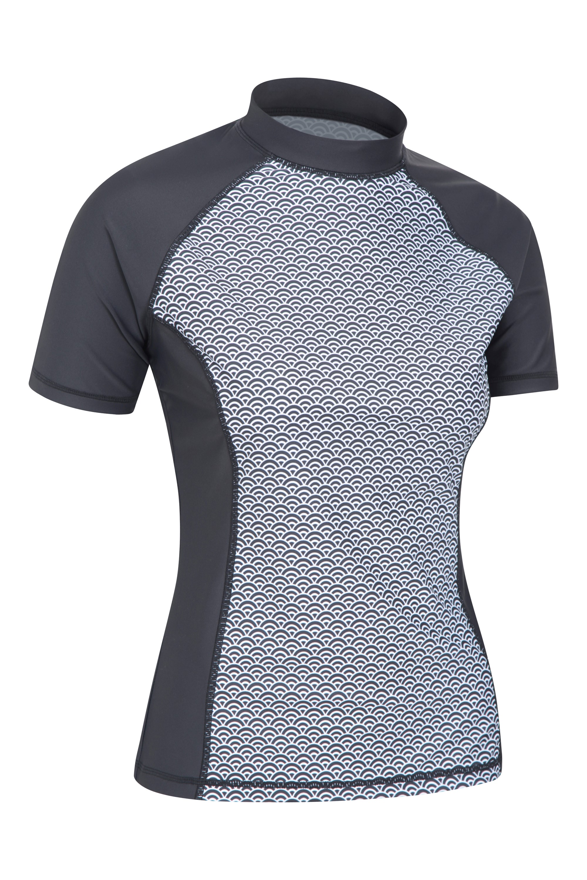 Womens Patterned Rash Guard
