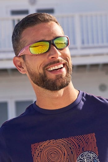 Tortolla Herren-Sonnenbrille Mirror Lens