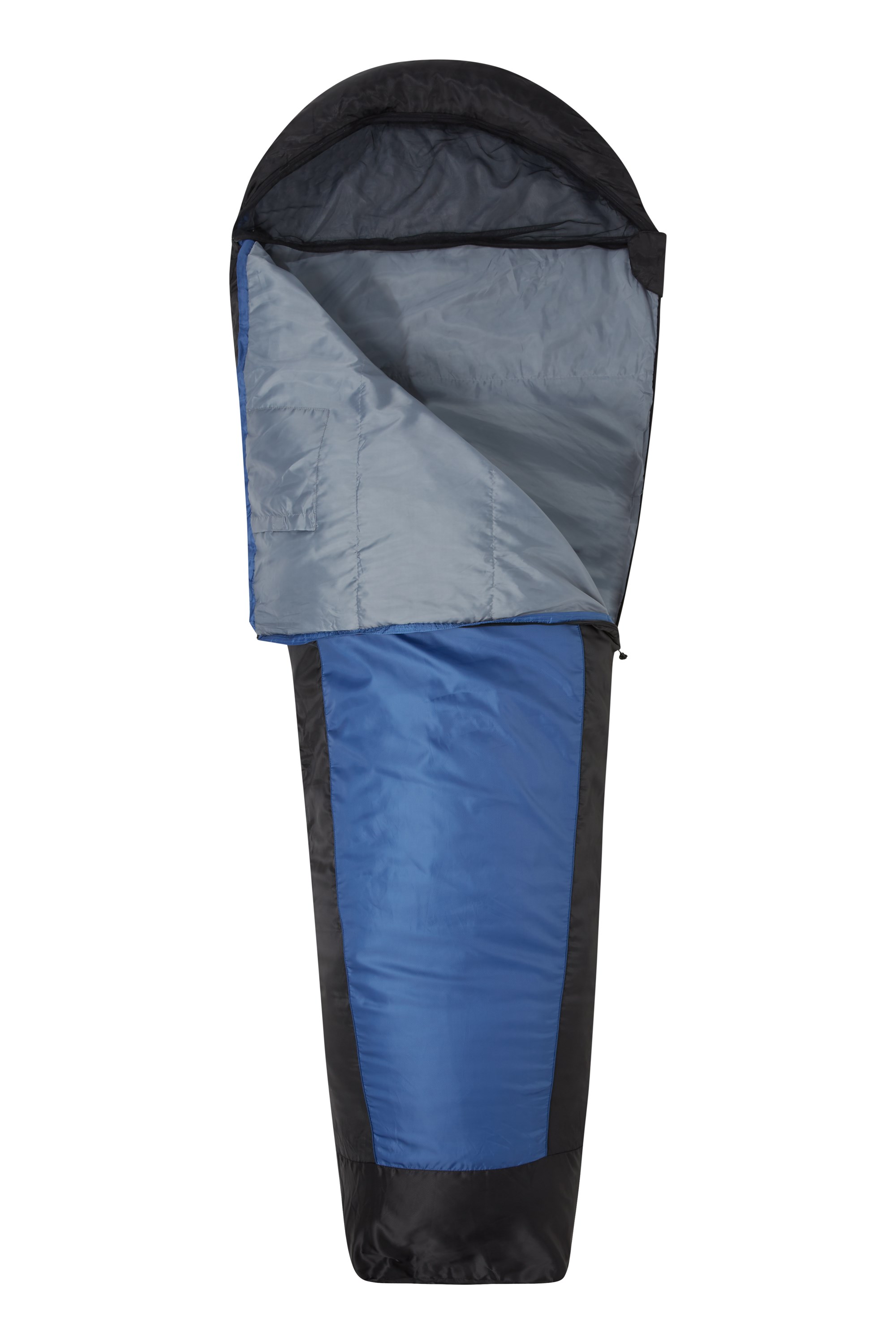 Mountain Warehouse Sleeping Bag in Light Grey w/Polyester Microfiber Liner 