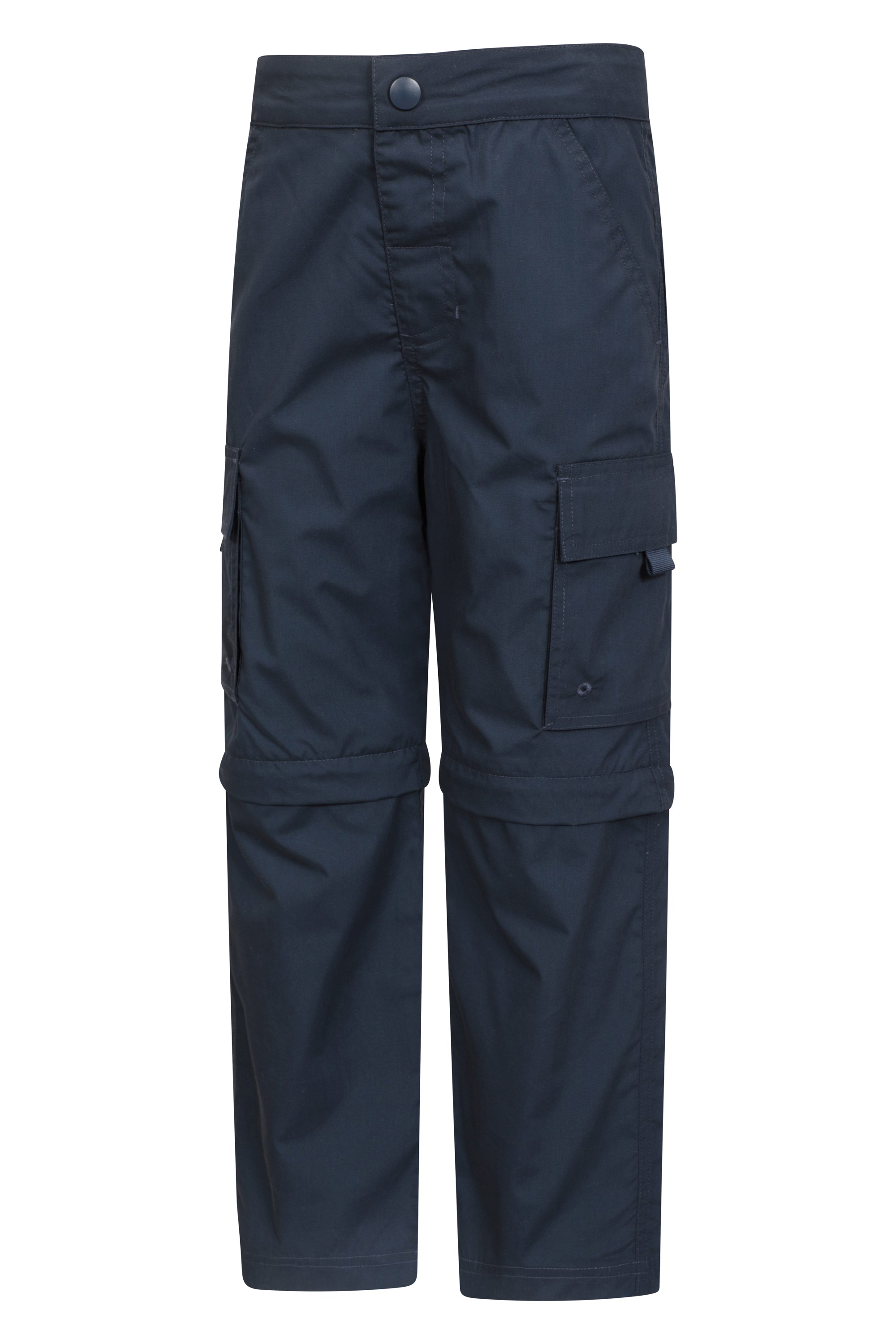 Mountain Warehouse Mountain Warehouse Kids Pull On Trouser Junior Stretch Cuff Cotton Drawcord Pant 