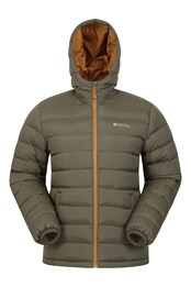 Chaqueta Acolchada Seasons Hombre Caqui Oscuro