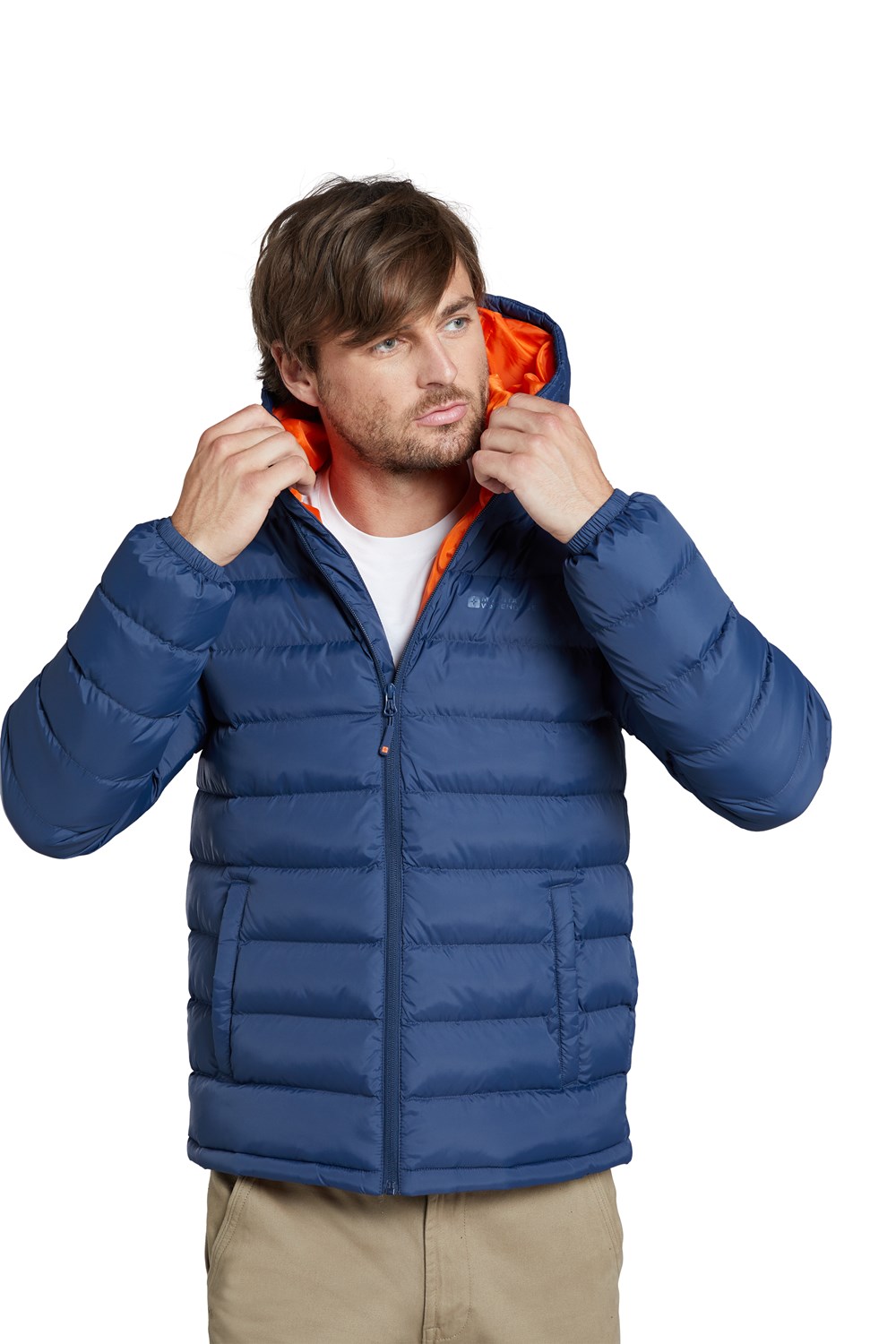 miniature 60 - Mountain Warehouse Mens Seasons Padded Jacket Puffer Water Resistant Winter Coat