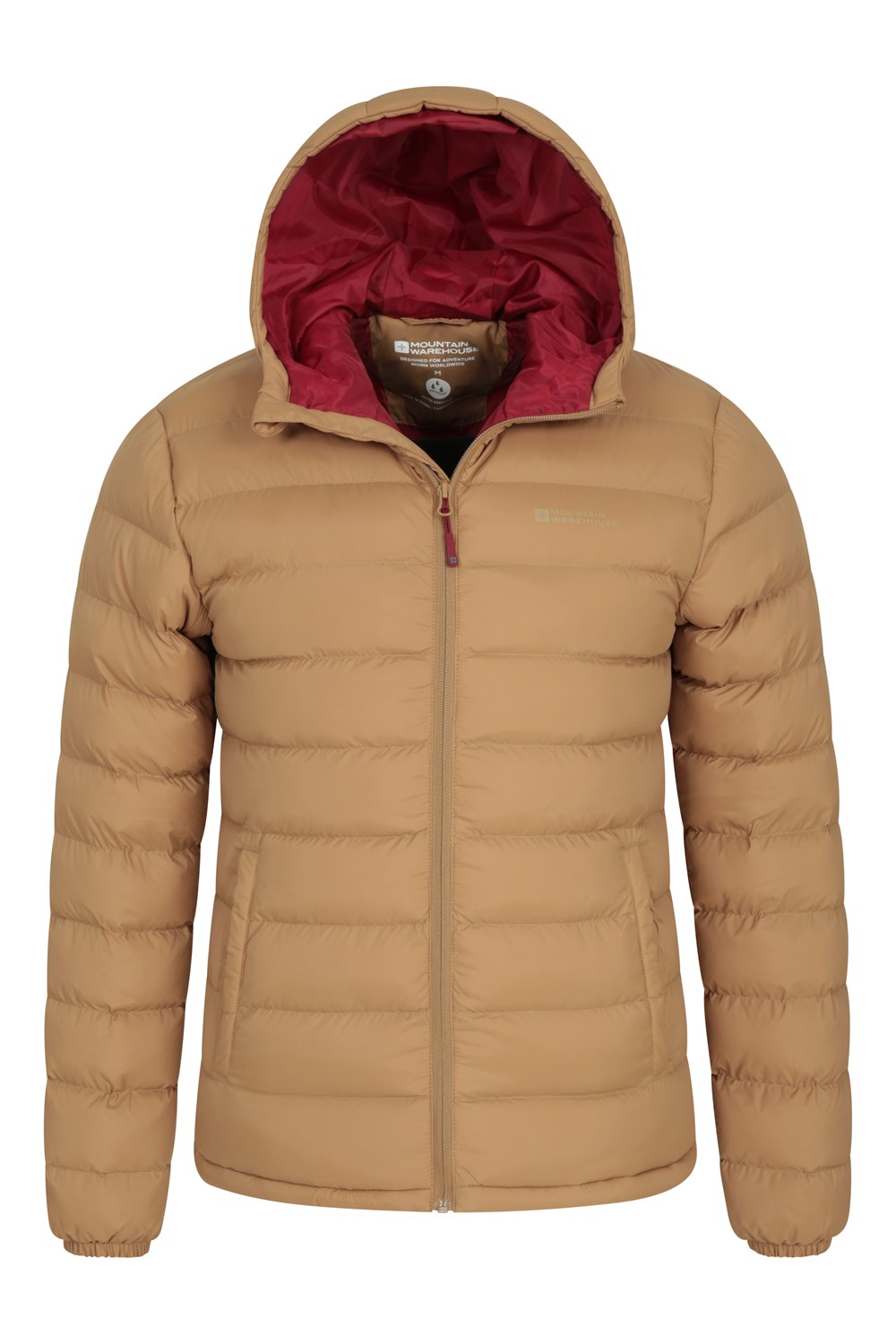 Mountain Warehouse Mens Seasons Padded Jacket Puffer Water Resistant