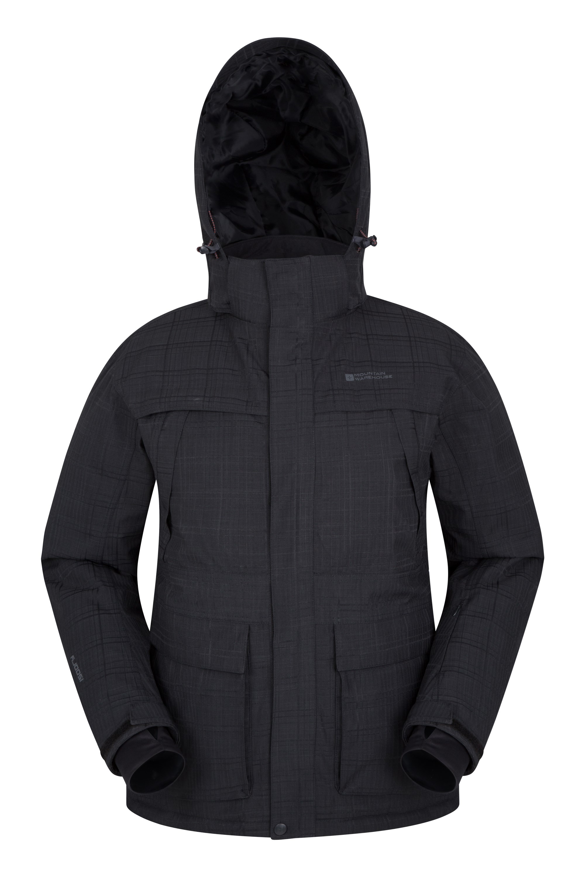 Mountain Warehouse Apollo Mens Ski Jacket Black