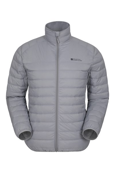 Featherweight Down Mens Jacket - Grey