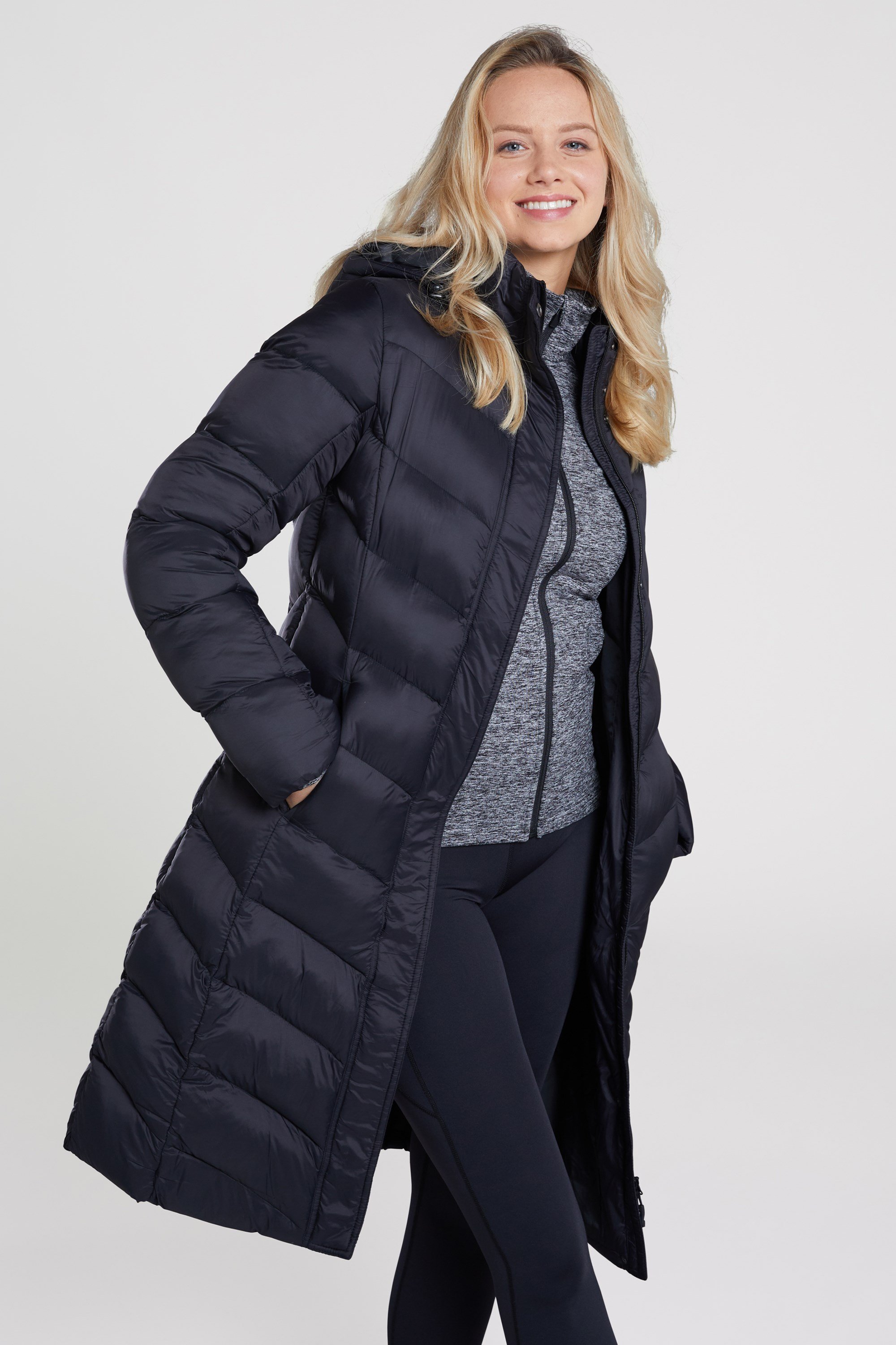 Waterproof padded store jackets ladies