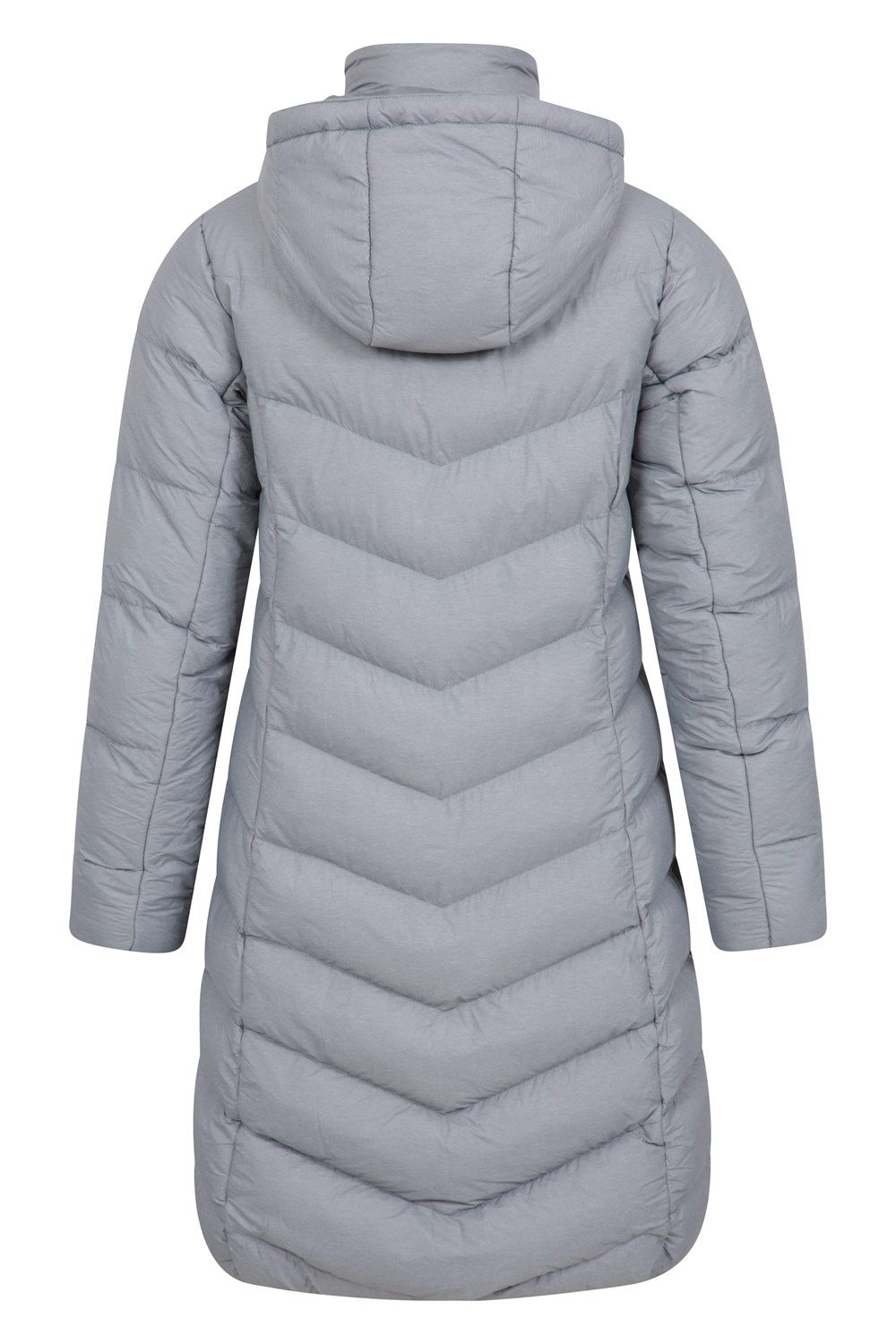 Mountain Warehouse Ladies Long Padded Jacket Water Resistant Winter ...