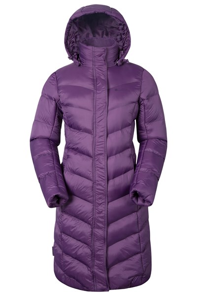 Alexa Womens Padded Jacket - Purple
