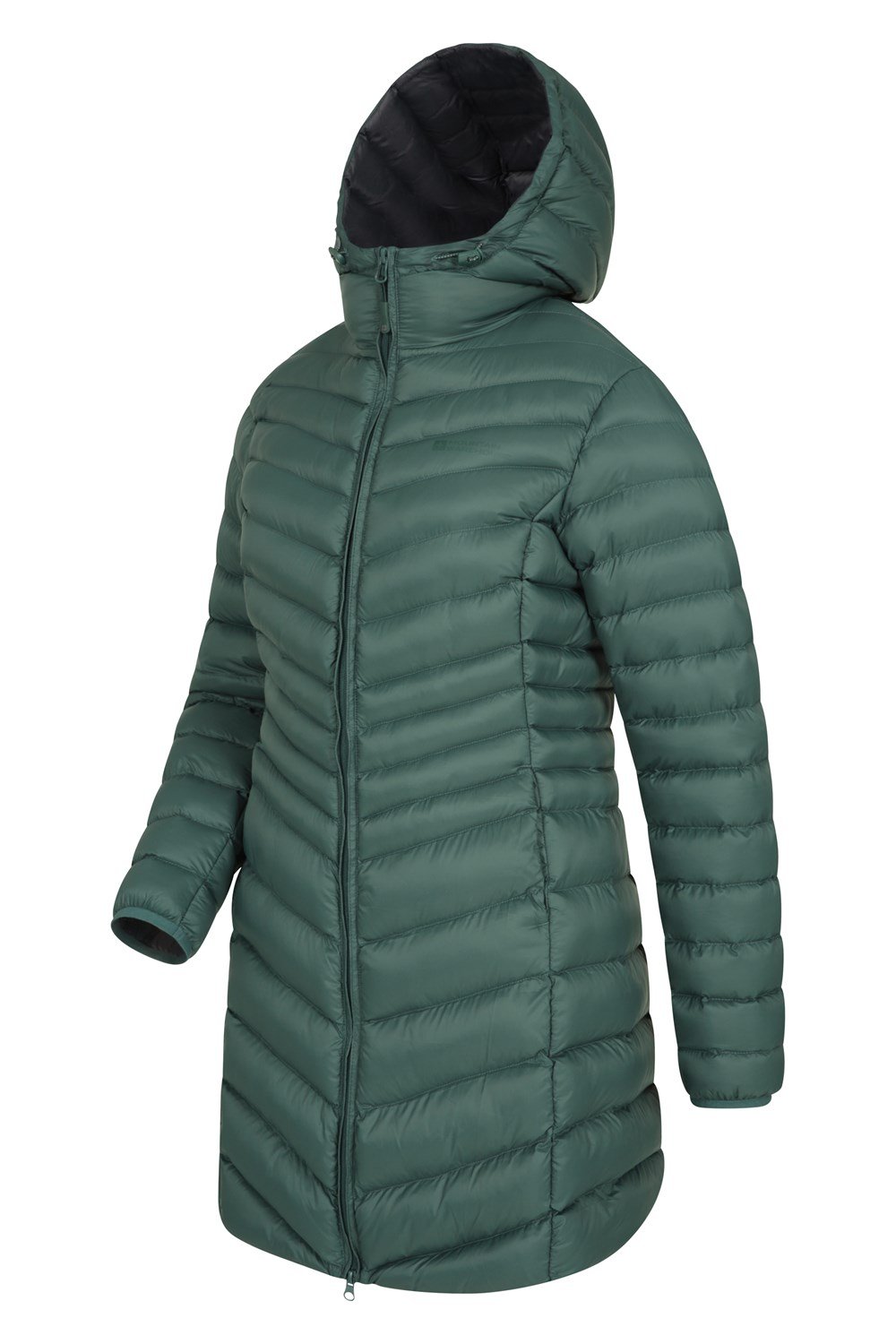 miniature 23 - Mountain Warehouse Womens Padded Long Jacket Water Resistant Winter Ladies Coat