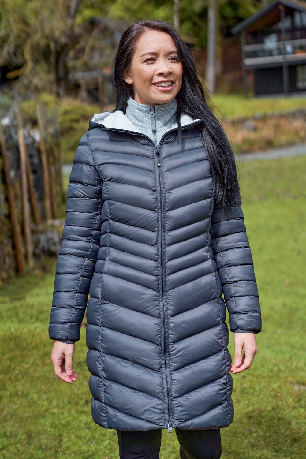 miniature 26 - Mountain Warehouse Womens Padded Long Jacket Water Resistant Winter Ladies Coat