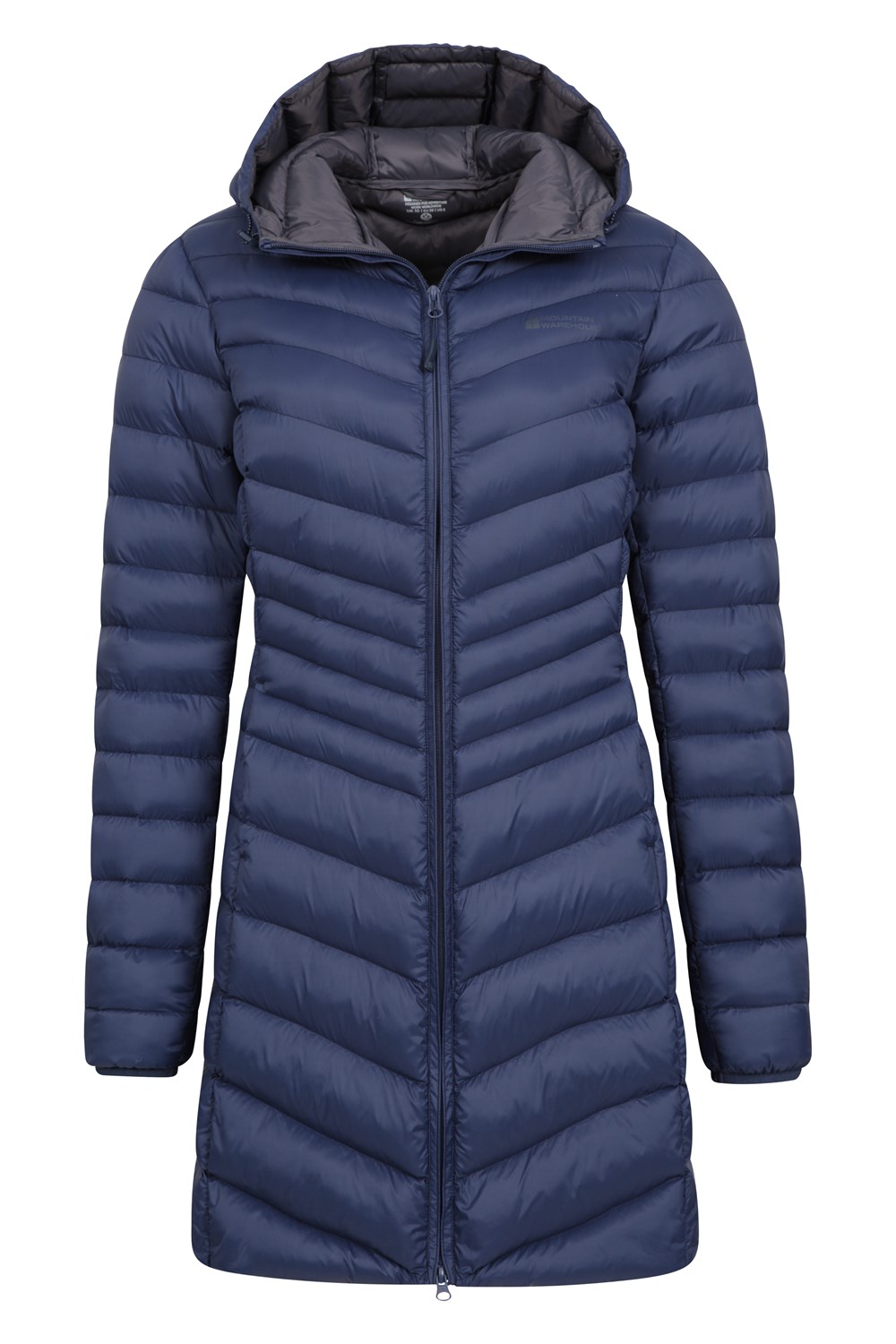 thumbnail 52 - Mountain Warehouse Womens Padded Long Jacket Water Resistant Winter Ladies Coat