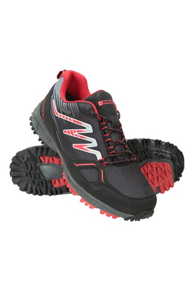 Enhance Waterproof Trail Mens Running Sneakers - Grey