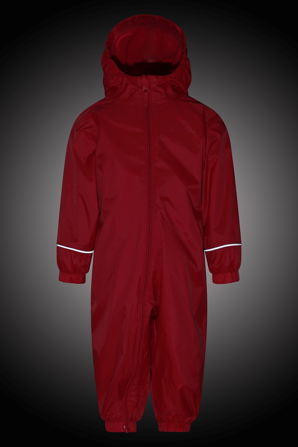 Mountain Warehouse Kids Rain Suit Childrens Fleece Waterproof Hooded Romper - Picture 25 of 33