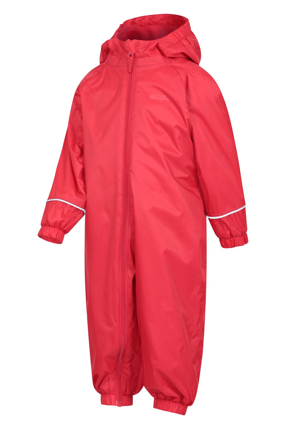 Mountain Warehouse Kids Rain Suit Childrens Fleece Waterproof Hooded Romper - Picture 29 of 33