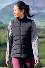 Opal Womens Padded Gilet Black