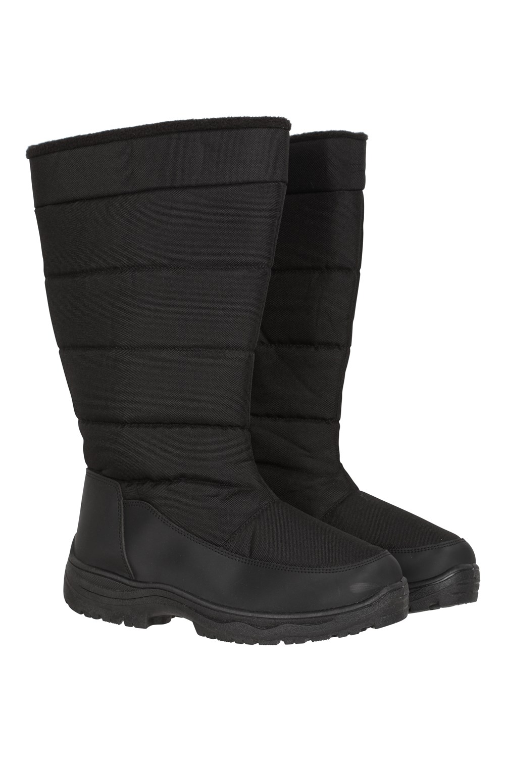 Mountain Warehouse Womens Long Fleece Lined Snow Boots Warm Ladies Winter Boot